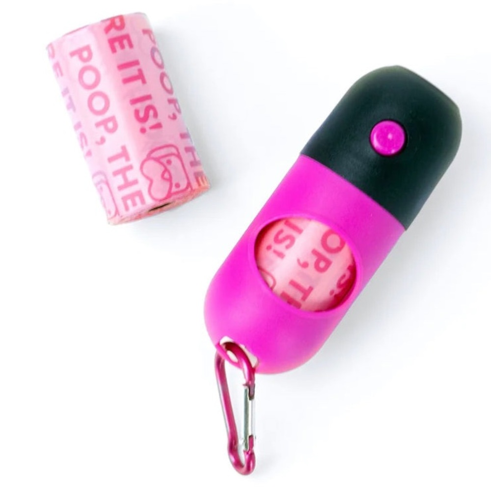 2-in-1 Flashlight & Doggie Bag Dispenser